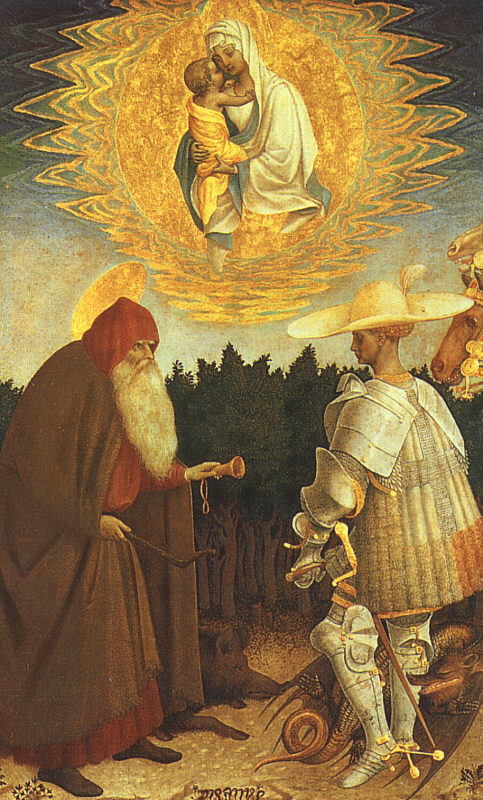 The Virgin and the Child with Saints George and Anthony Abbot